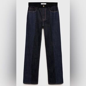 Mango High Waist Straight Jeans Size 4